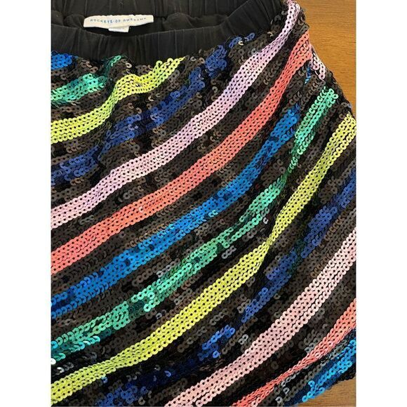 Rockets Of Awesome Sequins Skirt Girls Size 5 Yrs Old - Picture 3 of 5